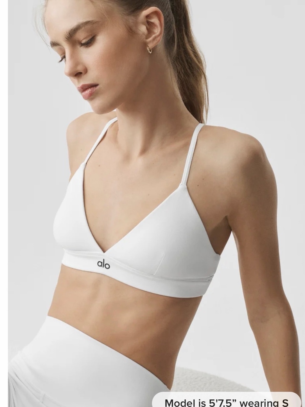 ALO splendor bra bralette XS